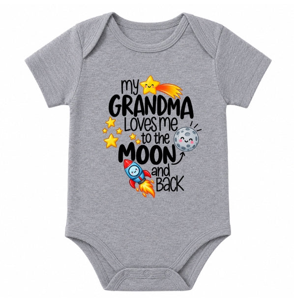 My Grandma Loves Me to the Moon & Back onesie