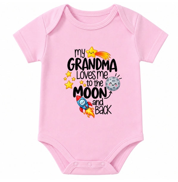 My Grandma Loves Me to the Moon & Back onesie