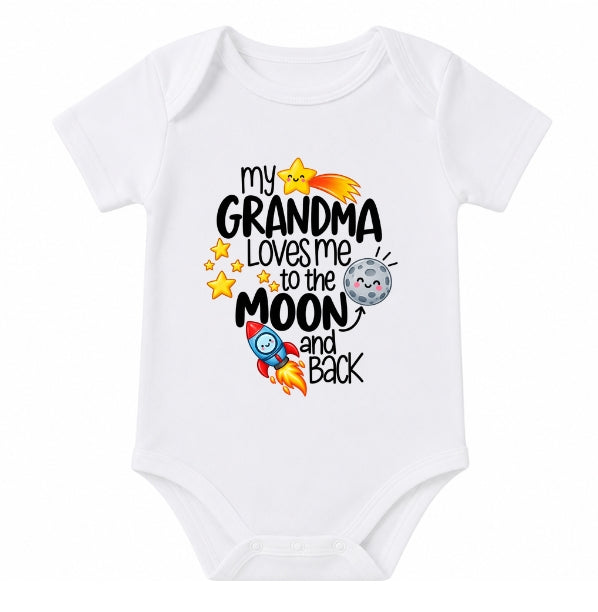 My Grandma Loves Me to the Moon & Back onesie