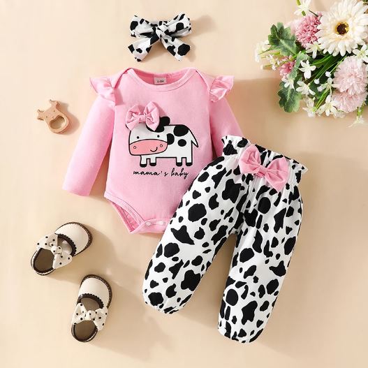 Mama's Baby Cow Outfit