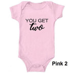Twin Miracle Onesies