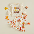 Baby Girl Thanksgiving Turkey Outfit Set