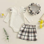 Plaid Zaina Skirt Outfit & Hat