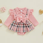 Plaid Ruffled Darla Dress