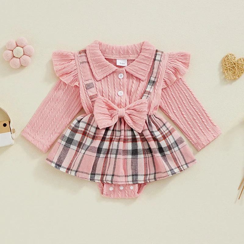 Plaid Ruffled Darla Dress