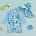 Ocean Waters Swimsuit & Hat