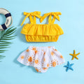 Ruffled Sunshine Swimsuit