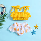 Ruffled Sunshine Swimsuit