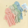 Solid Hoodie Swimsuit Cover Up