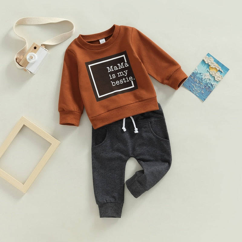 Mama is My Bestie Outfit Set