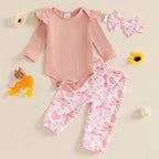 Rellita Ruffled Floral Outfit & Headband
