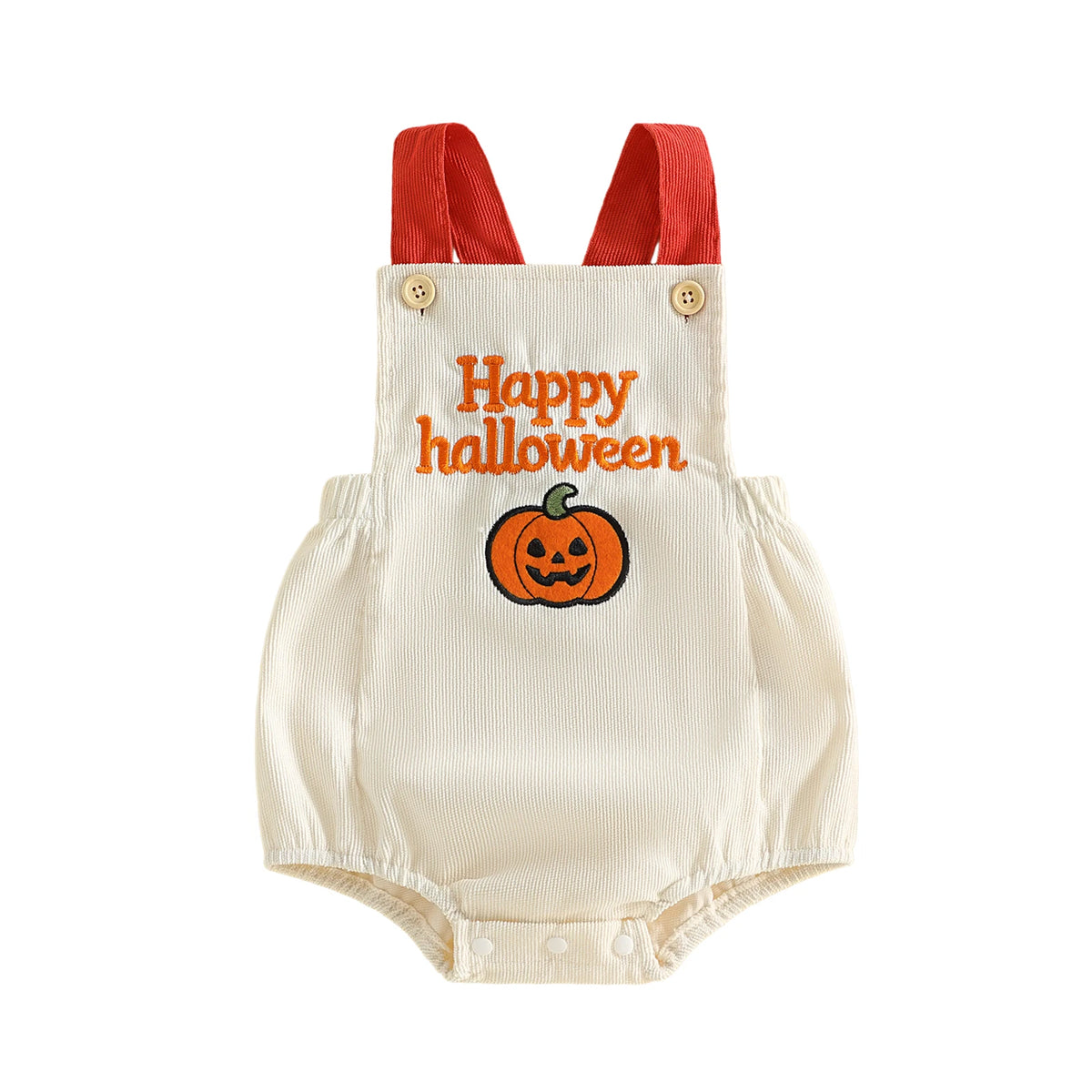 Happy Halloween Pumpkin Baby Romper