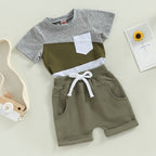 Perry Pocket T-shirt & Shorts