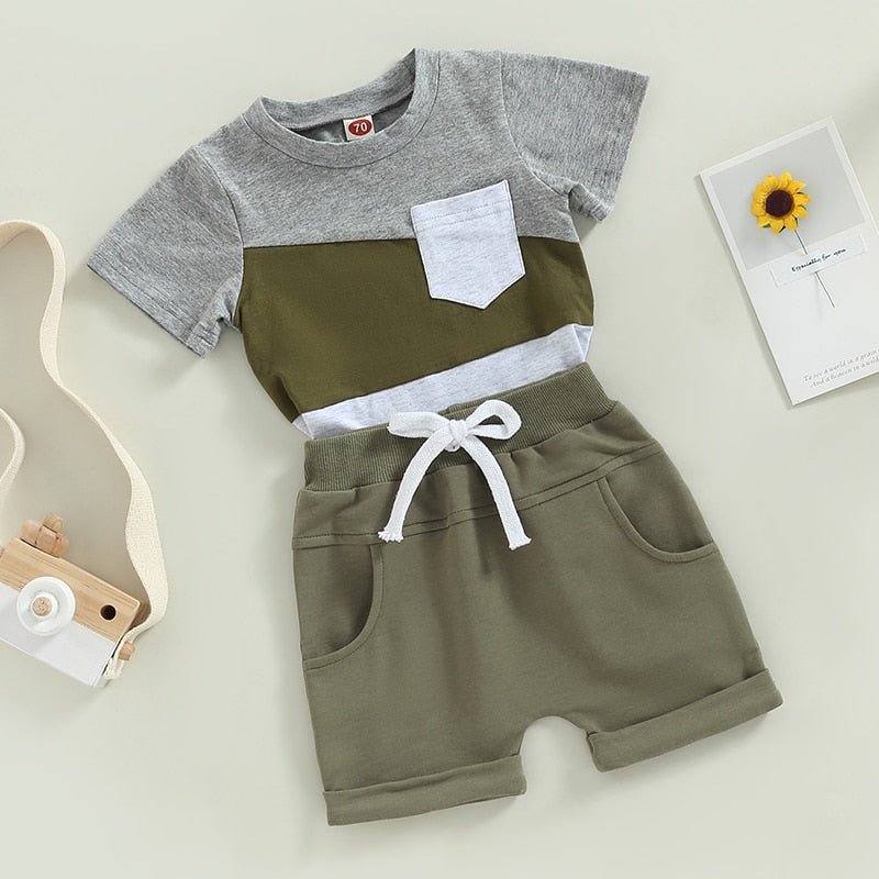 Perry Pocket T-shirt & Shorts