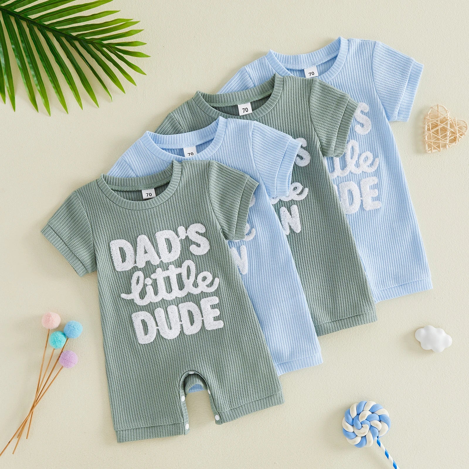 Daddy's Little Dude Romper