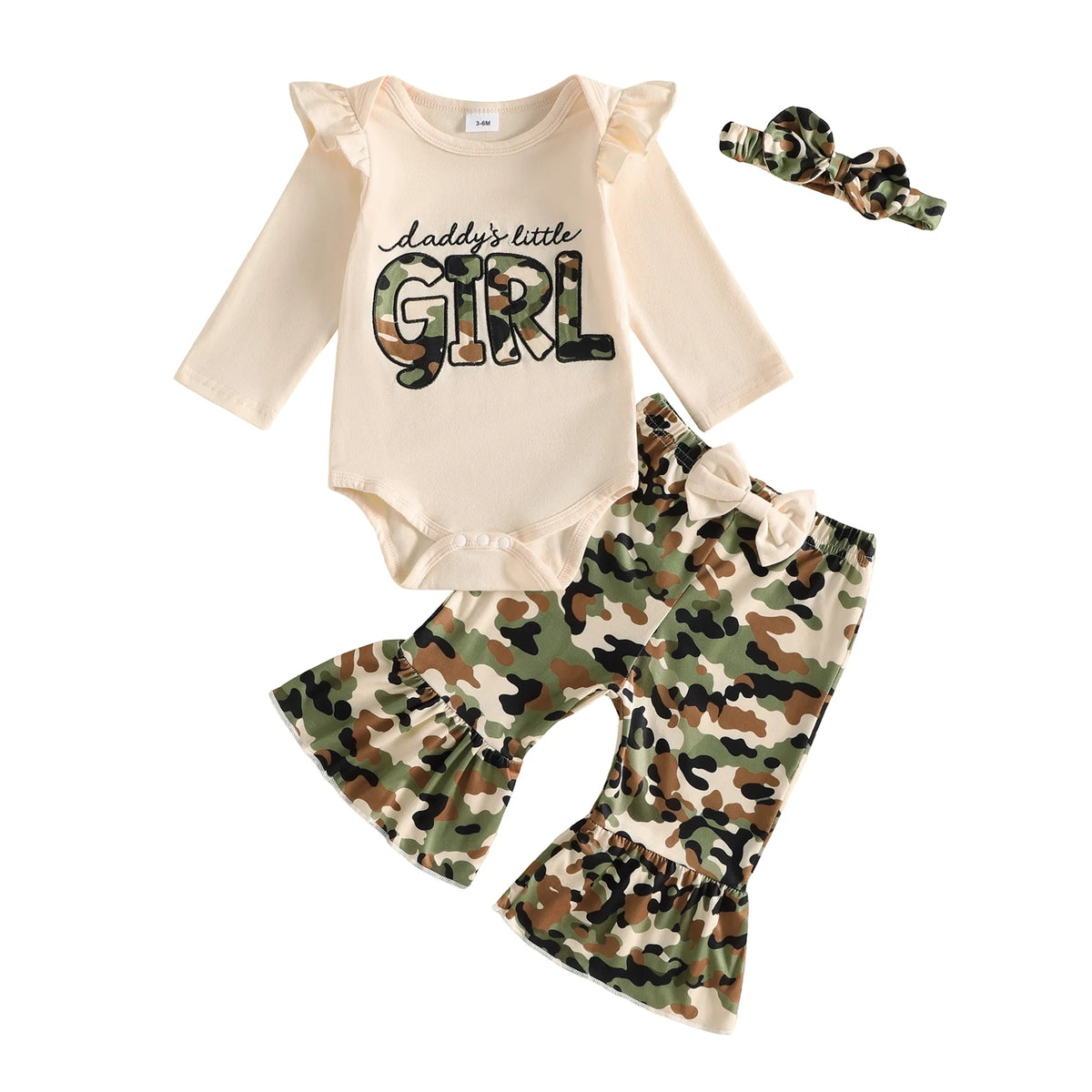 Daddy's Girl Camouflage Outfit