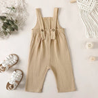 Solid Pocket River Romper