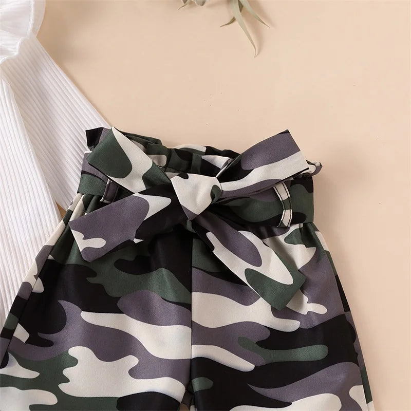 Callita Camouflage Outfit & Bow