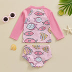 Pink Fish Swimsuit