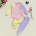 Ribbed Rayden Color Patch Outfit