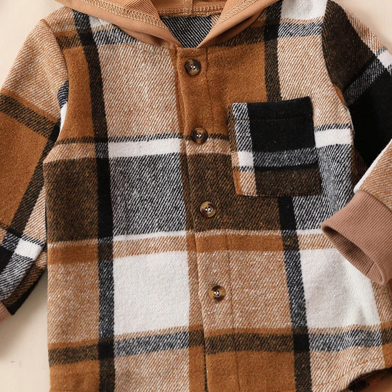 Plaid Parker Hoodie & Pants