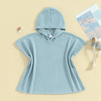 Solid Hoodie Swimsuit Cover Up