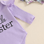 Little Sister 4 Piece Flower Outfit