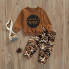 Daddy's Girl Camouflage Cargo Pants Outfit
