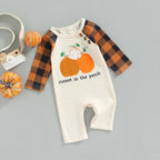 Cutest in the Patch Plaid Fall Romper