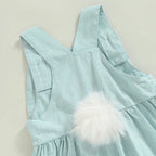 Floral Bunny Ear Easter Dress