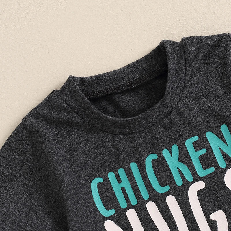 Chicken Nugs & Mama Hugs T-shirt & Shorts