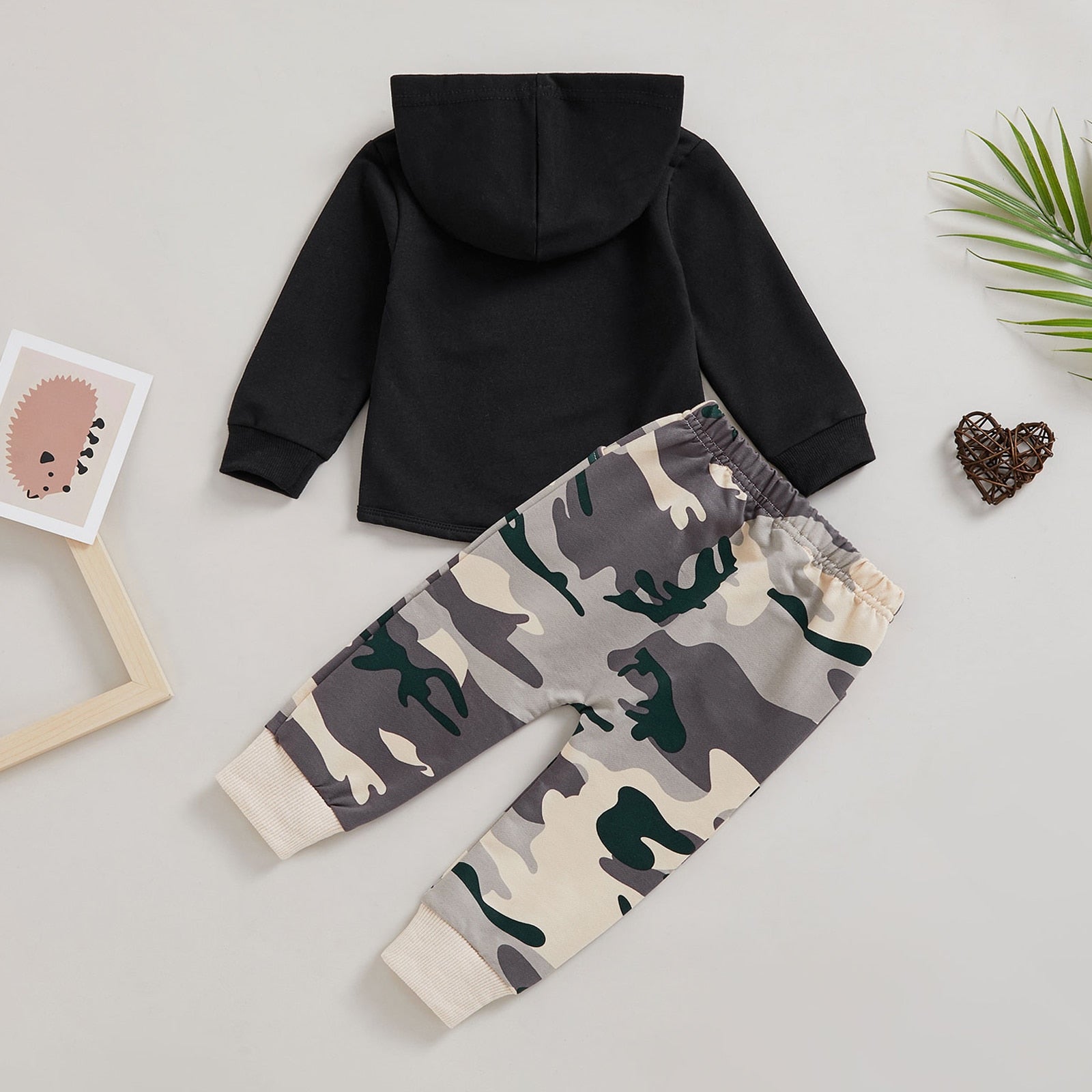 Camouflage Pocket Hoodie & Pants