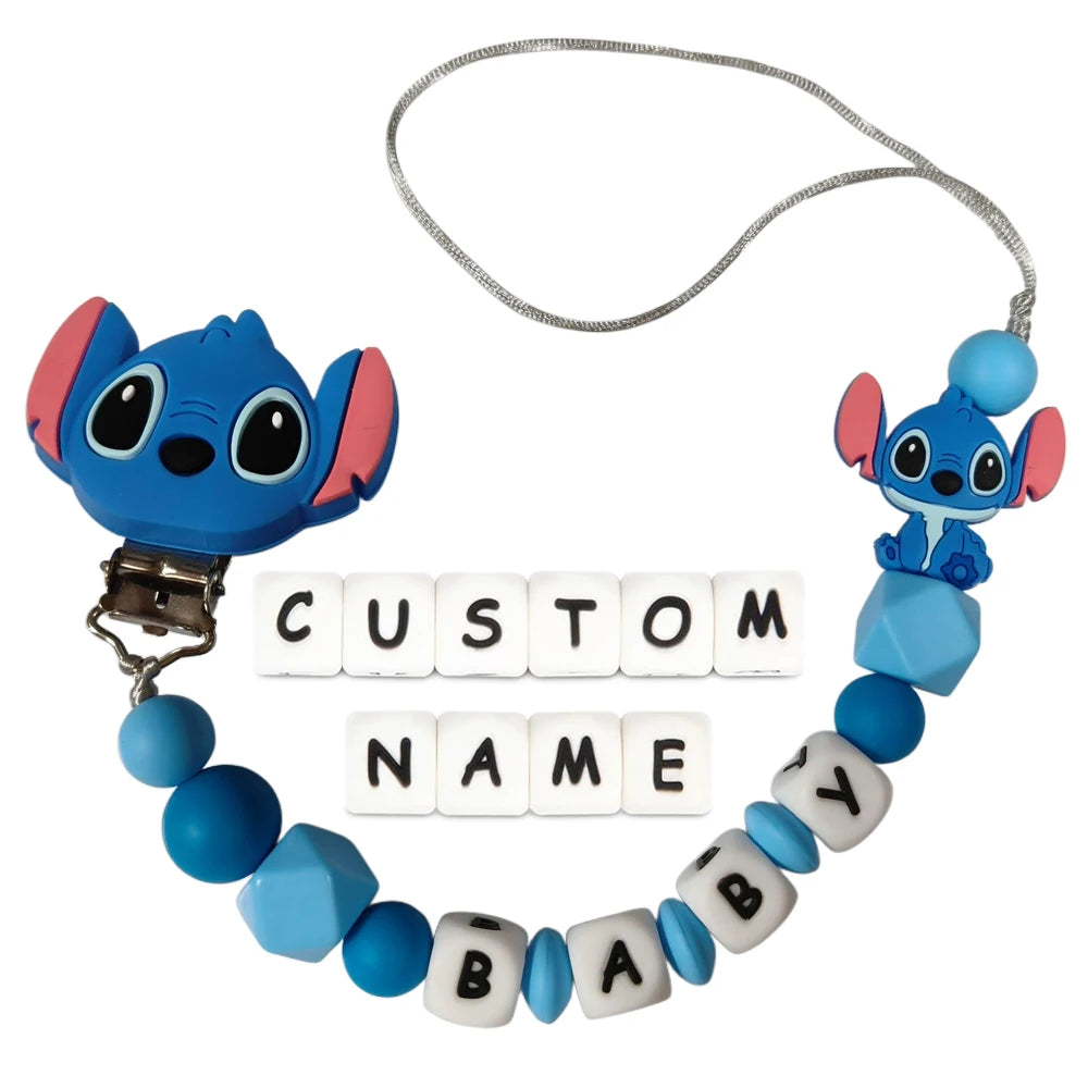 Personalized Baby Pacifier Clip