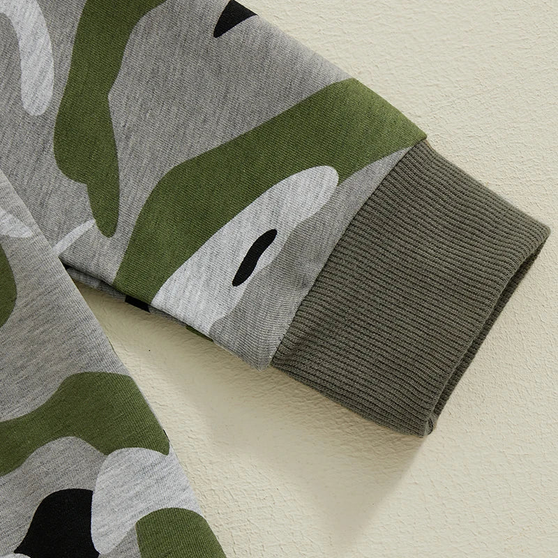 Camo Pocket Top & Pants