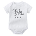 Coming Soon 2027 Baby Onesie