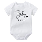 Coming Soon 2027 Baby Onesie