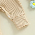 Ruffled Ribbed Daddy's Girl Onesie & Headband