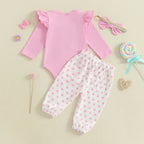 Beary Cute Polkadot Outfit & Headband
