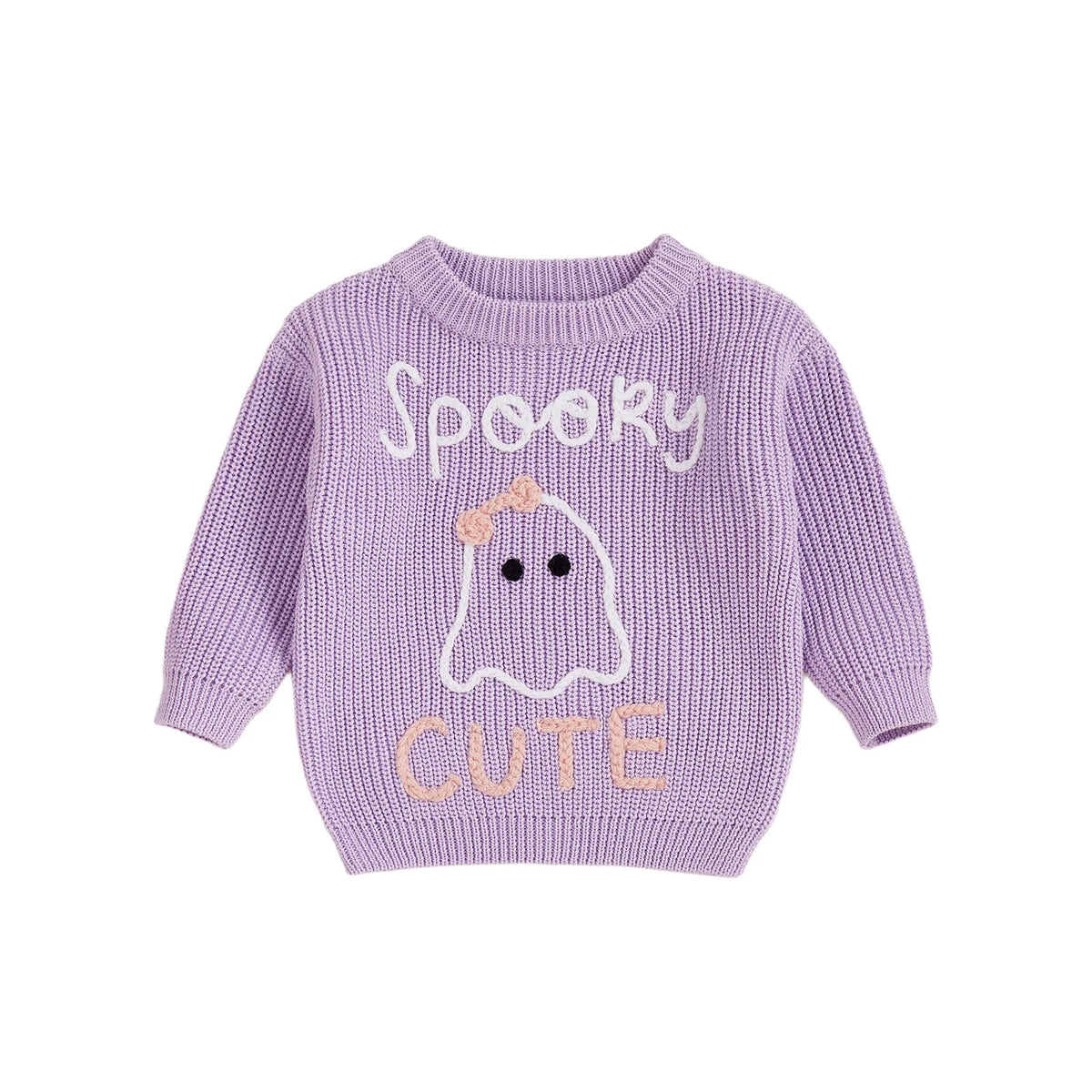 👻 Spooky Ghost Baby Sweater
