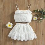 White Lace Leanne Skirt Outfit
