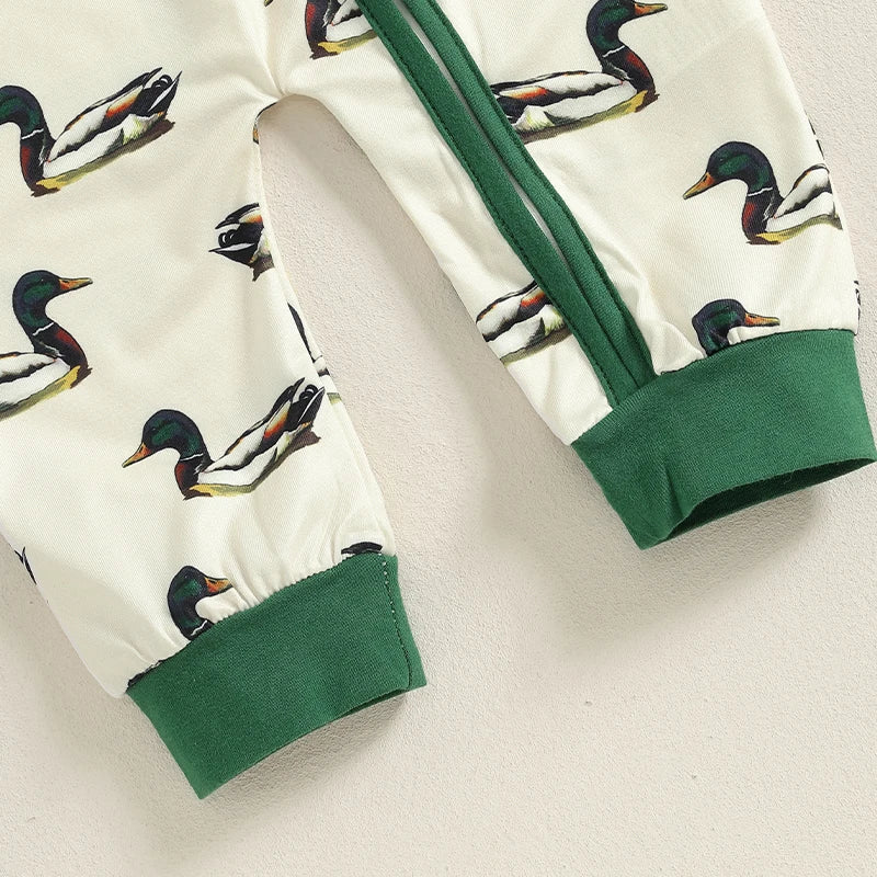 Mallard Zipper Onesie