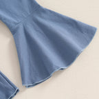 Striped Samara Bell Bottoms Outfit & Bow
