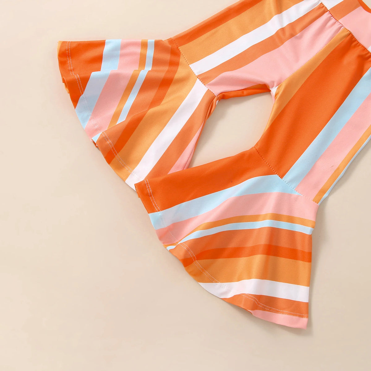Striped Flower Hippie Outfit