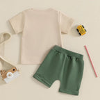Fuzzy Tractor T-shirt & Shorts