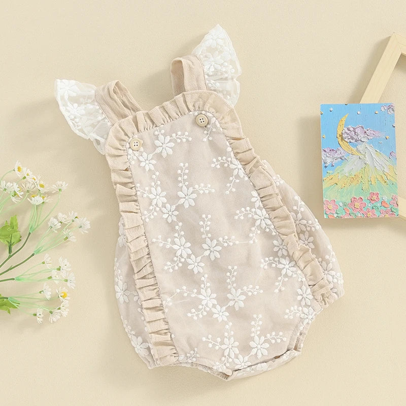 Floral Lace Anya Romper