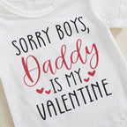 Daddy is My Valentine Outfit