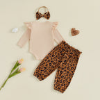 Baby Girl I Got it From My Mama Leopard Print Outfit