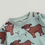 Highland Cow Jogger Set
