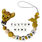 Personalized Baby Pacifier Clip