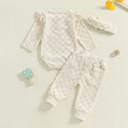 Solid Claire Checker Outfit & Bow
